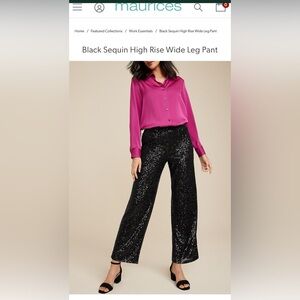 Maurice’s sequined pants size L